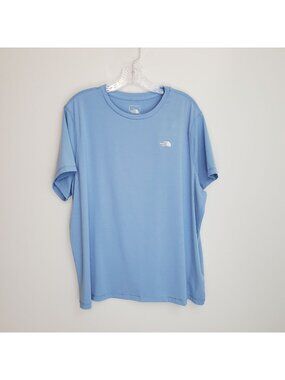The North Face women's Adventure tee in steel blue